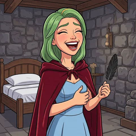 Laughing expression